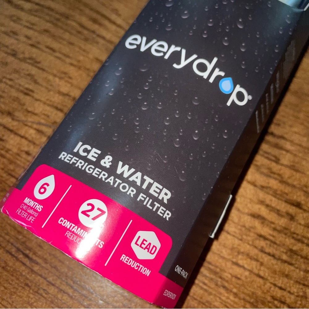 Filter Every Drop Refrigerator Water Filter Pure Clean Health New nwt - Picture 5 of 9